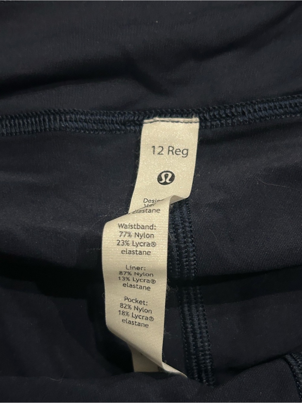 Lululemon Pace Rival Mid Rise Skirt Size 12 Regular - Picture 3 of 3
